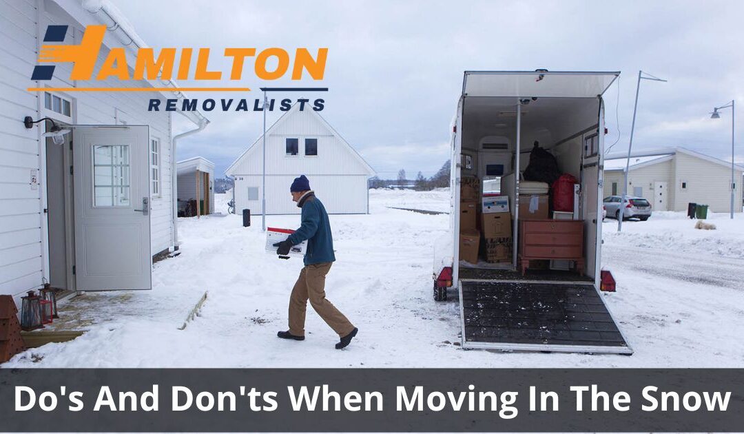 Do's And Don'ts When Moving In The Snow